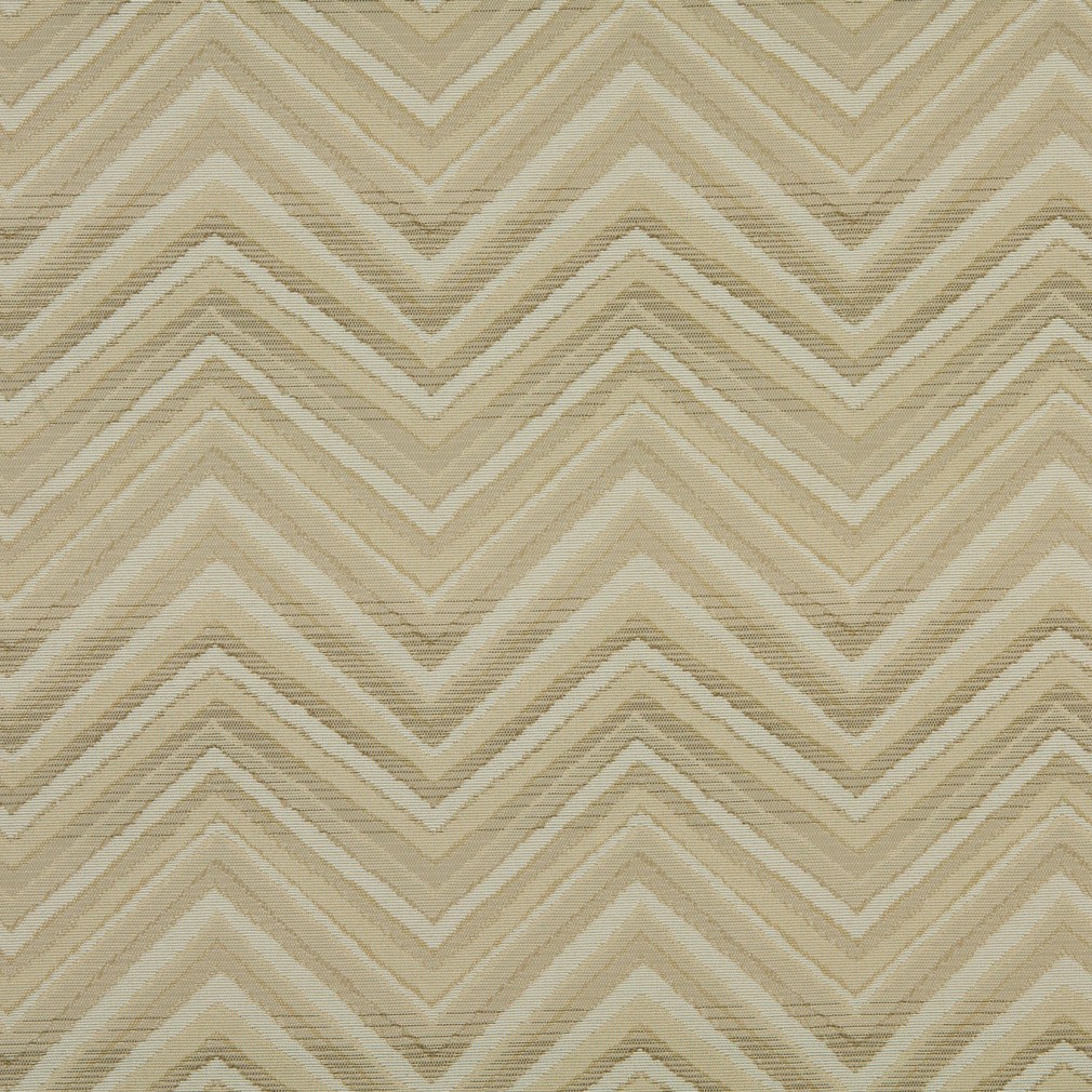 Beige, Tan And Taupe Chevron Woven Outdoor Upholstery Fabric By The Yard 1