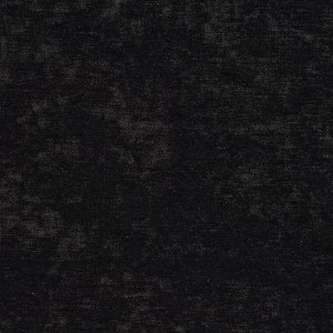 Black Solid Shiny Woven Velvet Upholstery Fabric By The Yard
