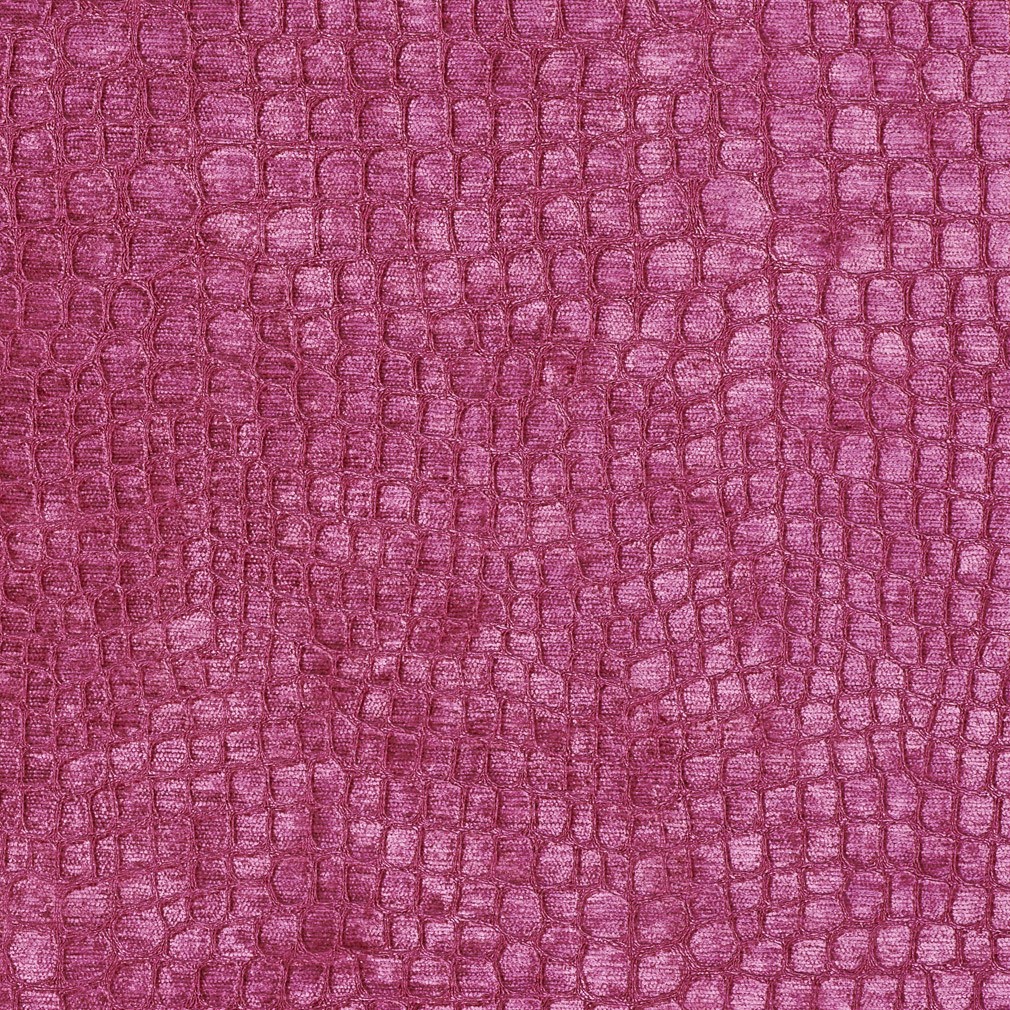 Purple Pink Textured Alligator Shiny Woven Velvet Upholstery Fabric By The Yard 1