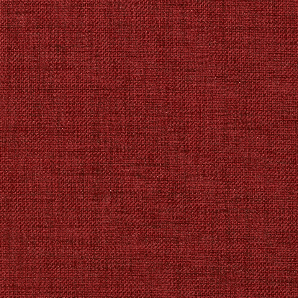 Cherry Red Textured Solid Outdoor Print Upholstery Fabric By The Yard 1