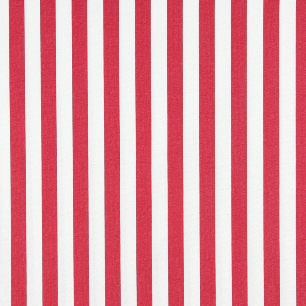 Red, Striped Solution Dyed Acrylic Outdoor Fabric By The Yard 1