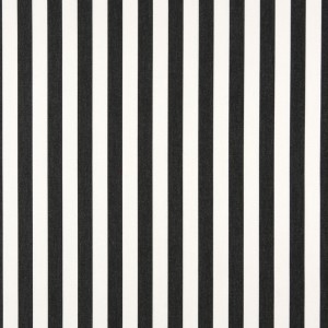 Black, Striped Solution Dyed Acrylic Outdoor Fabric By The Yard