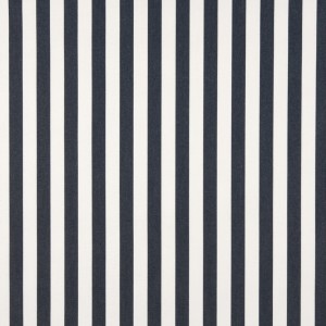 Navy, Striped Solution Dyed Acrylic Outdoor Fabric By The Yard