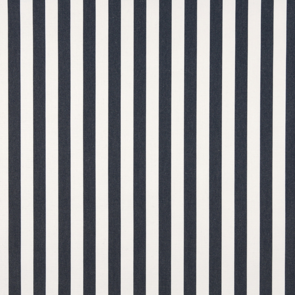 Navy, Striped Solution Dyed Acrylic Outdoor Fabric By The Yard 1