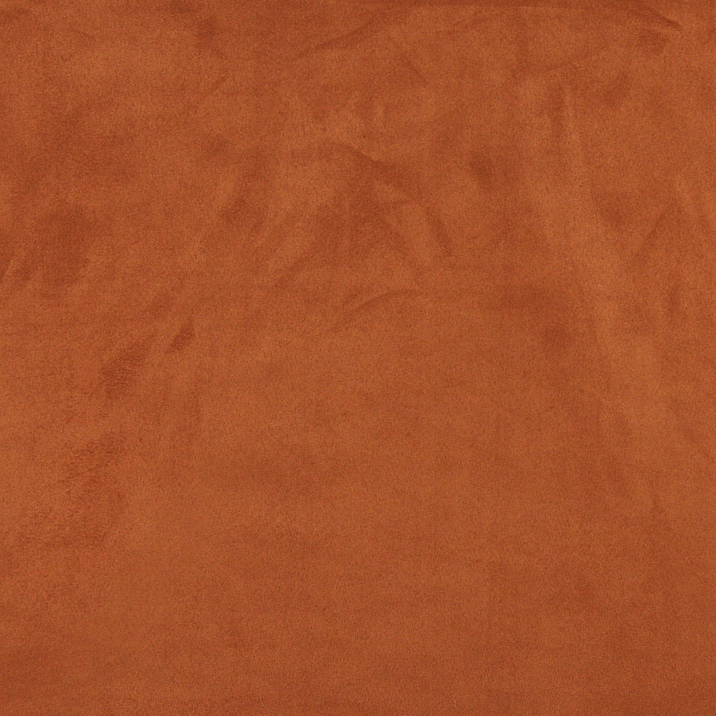 Copper Brown, Microsuede Upholstery Fabric By The Yard 1