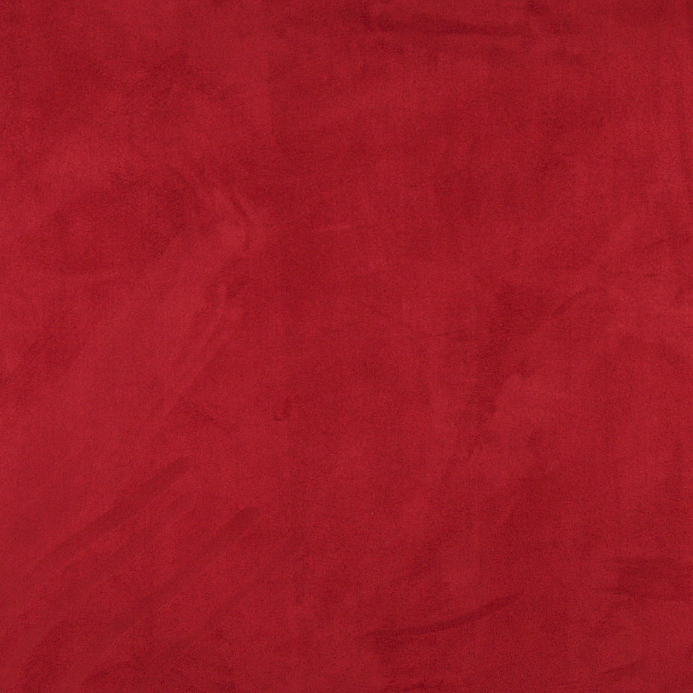 Rose Red, Microsuede Upholstery Fabric By The Yard 1