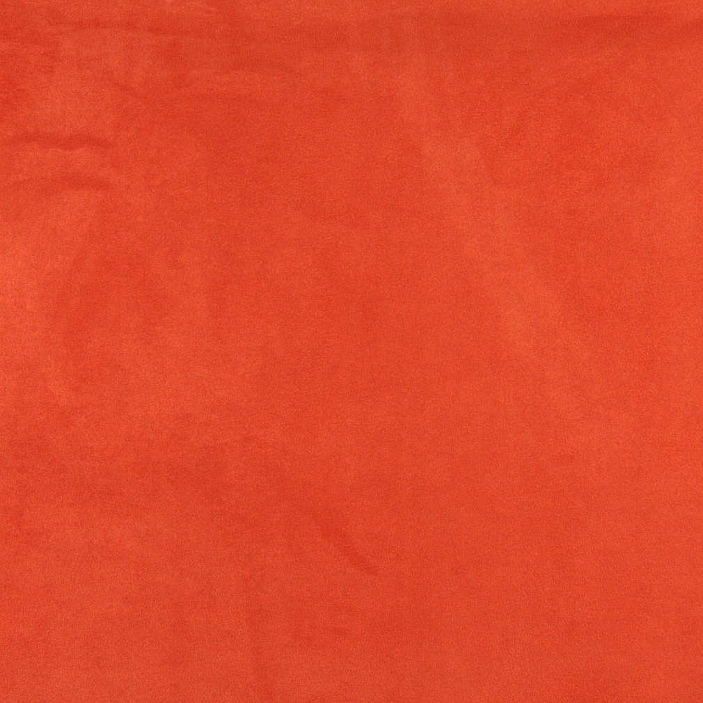 Orange, Microsuede Upholstery Fabric By The Yard 1
