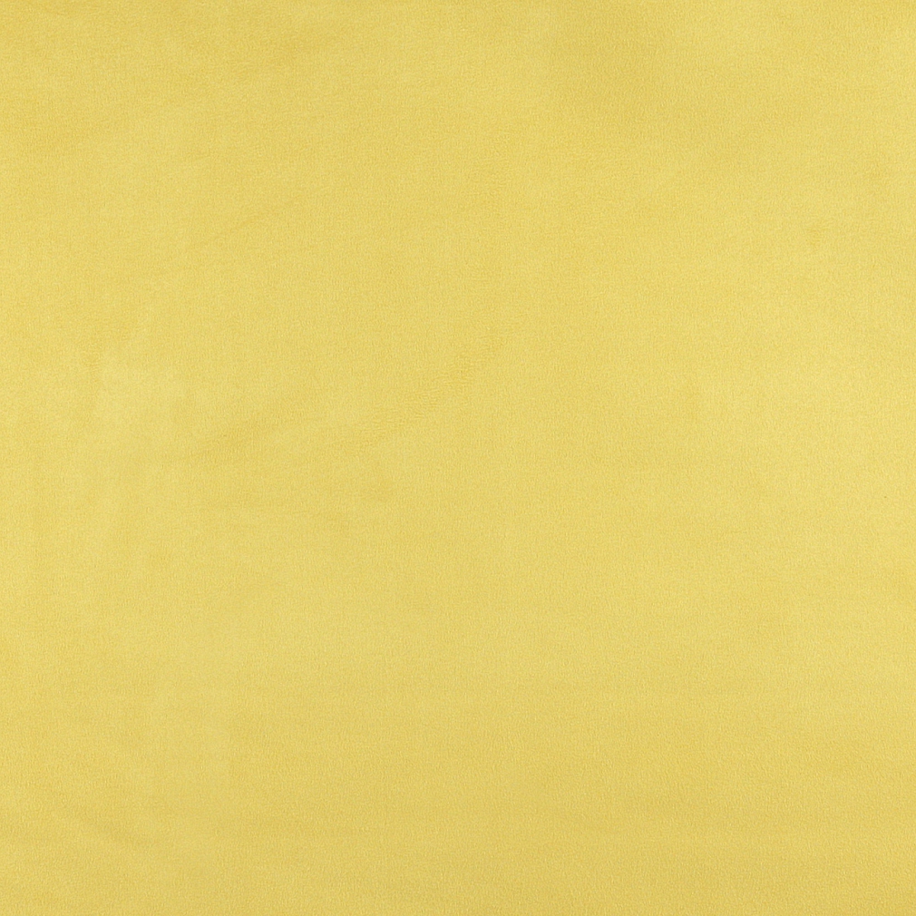 Yellow, Microsuede Upholstery Fabric By The Yard 1