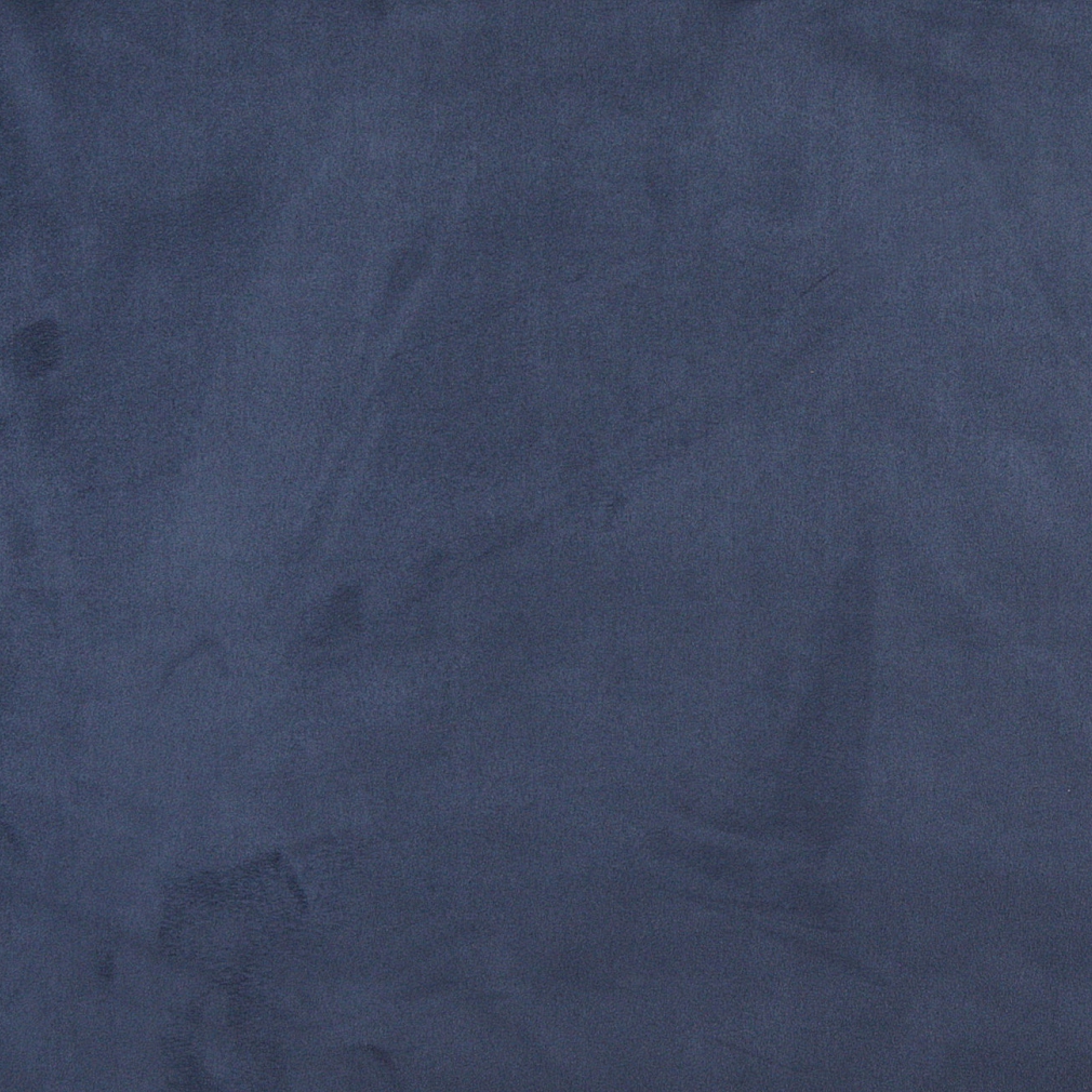 Blue, Microsuede Upholstery Fabric By The Yard 1