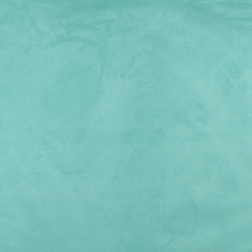 Aqua Green, Microsuede Upholstery Fabric By The Yard 1