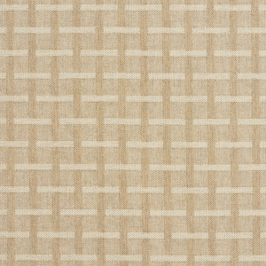 Beige Geometric Checkered Upholstery Fabric By The Yard