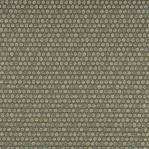 Green, Geometric Circles, Contract Grade Upholstery Fabric By The Yard