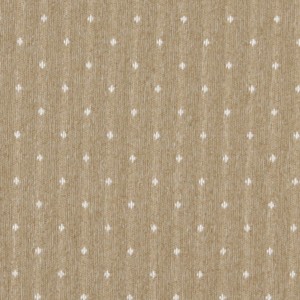 Gold And Ivory, Dotted Country Upholstery Fabric By The Yard