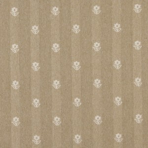 Gold And Ivory, Flowers Country Upholstery Fabric By The Yard