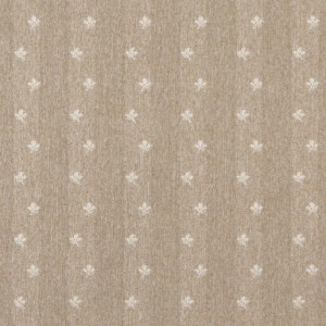 Two Toned Brown Flowers Country Style Upholstery Fabric By The Yard Pattern # C623