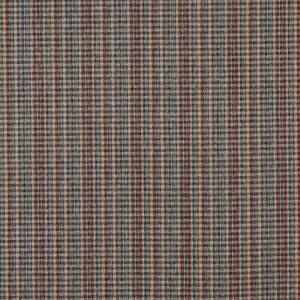 Blue, Green, Beige And Red, Small Plaid Country Upholstery Fabric By The Yard