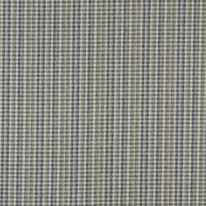Blue, Green And Ivory, Small Plaid Country Upholstery Fabric By The Yard