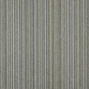 Blue, Green And Ivory, Vertical Striped Country Upholstery Fabric By The Yard