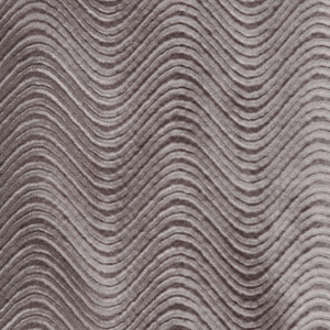 Grey, Classic Swirl Upholstery Velvet Fabric By The Yard