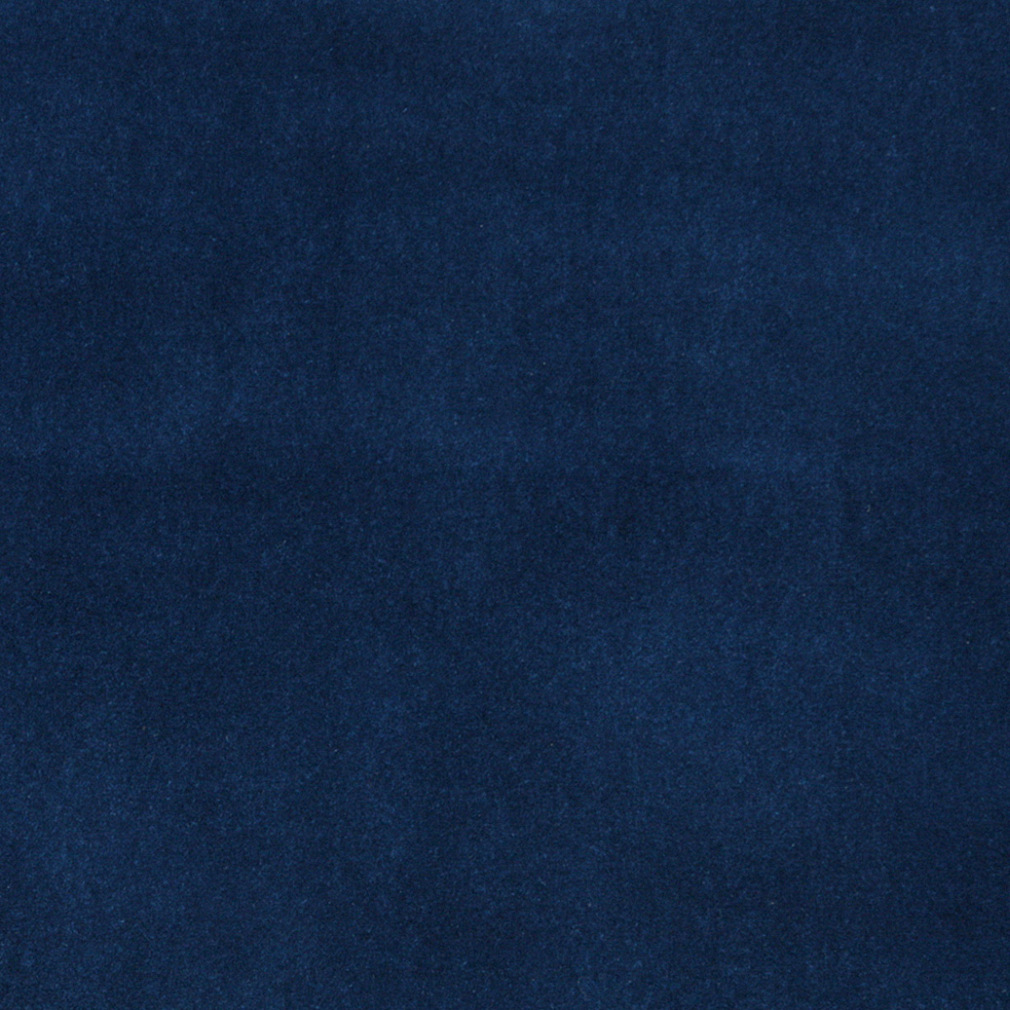 Blue, Solid Plain Upholstery Velvet Fabric By The Yard 1