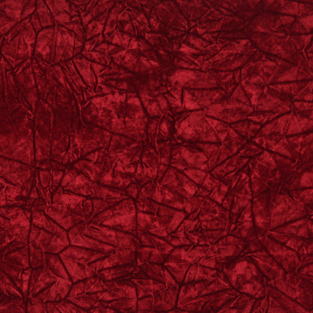 Burgundy Classic Crushed Velvet Upholstery Fabric By The Yard 1