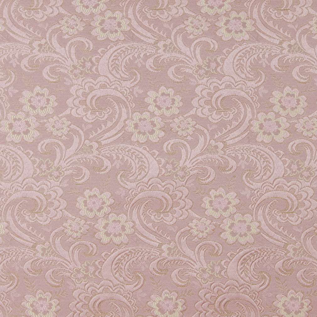 Holly LIGHT GOLD Paisley Floral Brocade Chinese Satin Fabric by the Ya -  New Fabrics Daily