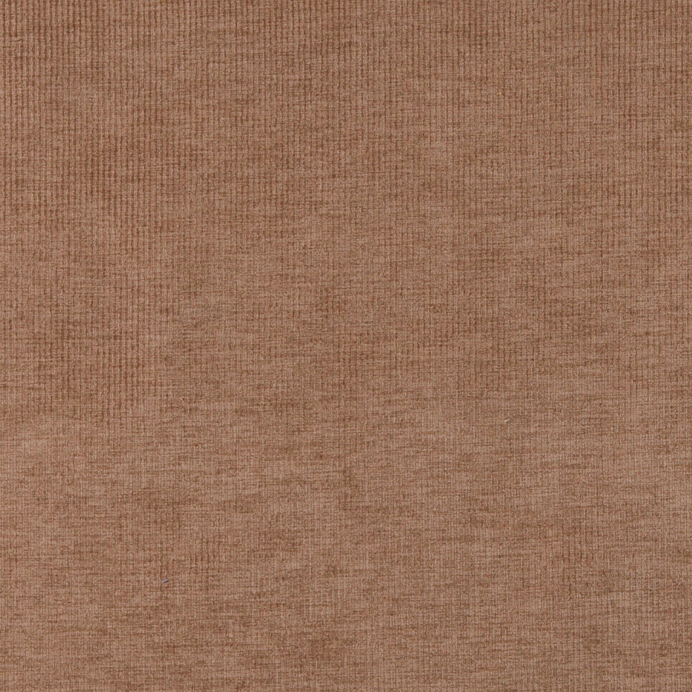 D211 Brown, Striped Woven Velvet Upholstery Fabric By The Yard 1