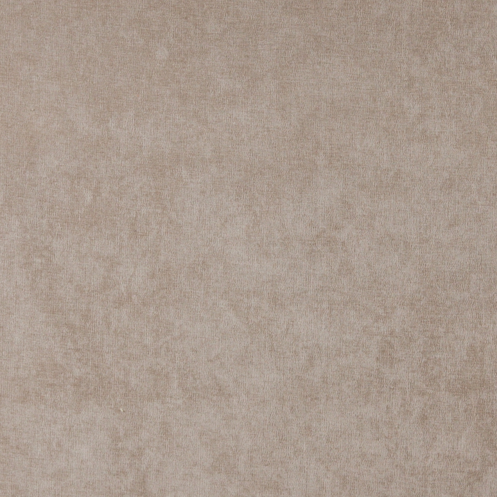Beige, Solid Woven Velvet Upholstery Fabric By The Yard 1