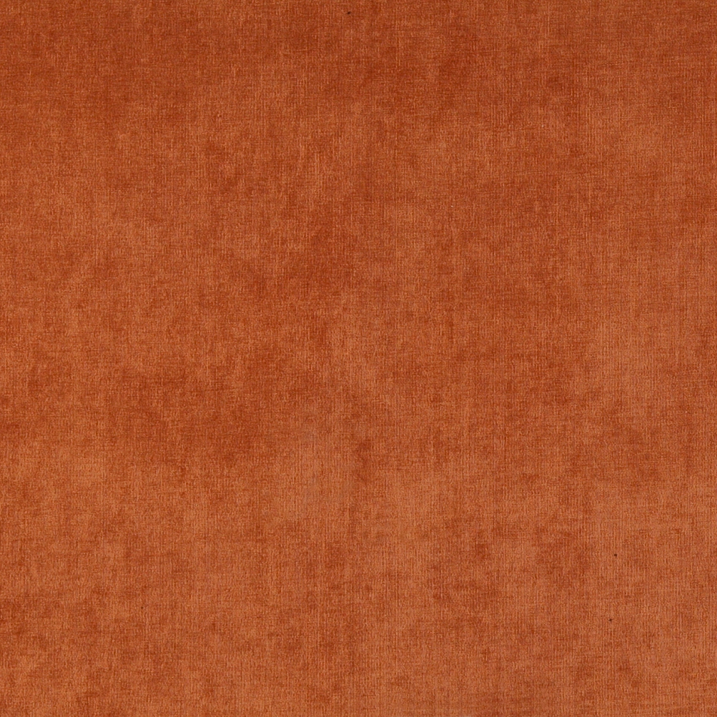 Copper Red, Solid Woven Velvet Upholstery Fabric By The Yard 1