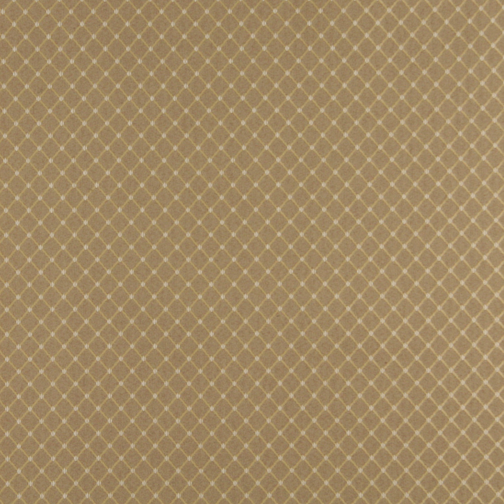 Brown And Beige Diamond Jacquard Woven Upholstery Fabric By The Yard 1