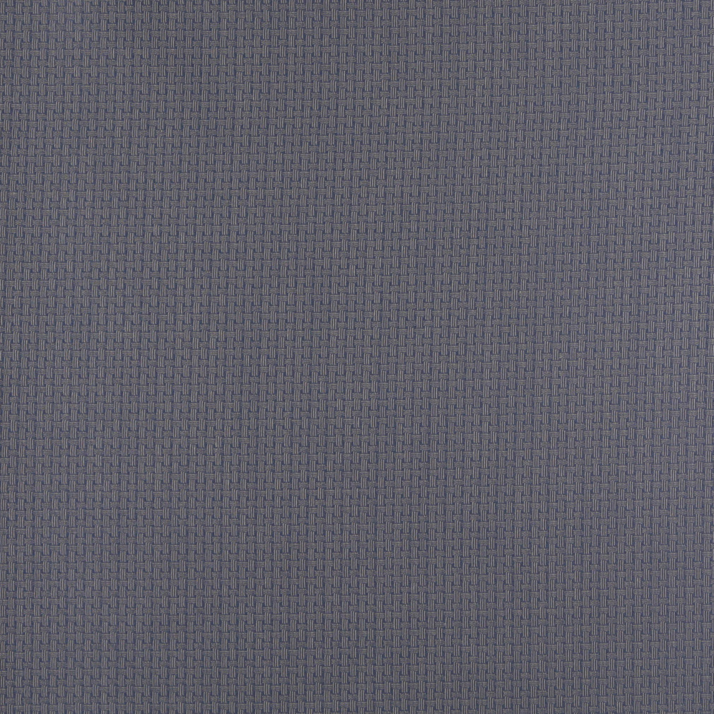 D339 Blue Basket Weave Jacquard Woven Upholstery Fabric By The Yard 1