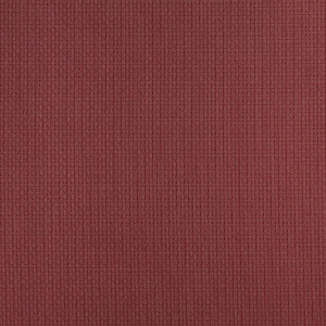 Burgundy And Beige Basket Weave Jacquard Woven Upholstery Fabric By The Yard