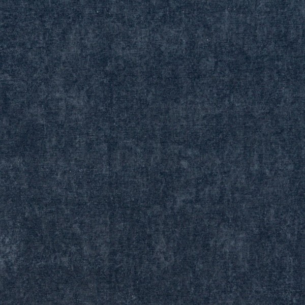 Dark Blue Smooth Polyester Velvet Upholstery Fabric By The Yard
