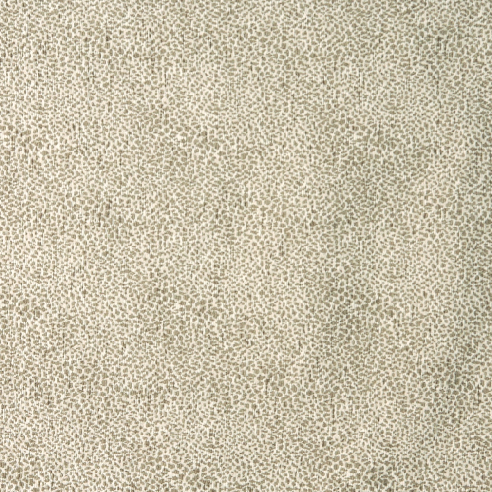 Beige Leopard Pattern Textured Woven Chenille Upholstery Fabric By The Yard