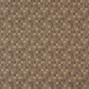 E251 Beige Geometric Boxes Contract Grade Upholstery Fabric By The Yard