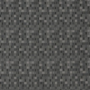 Black And Grey Geometric Boxes Contract Upholstery Fabric By The Yard