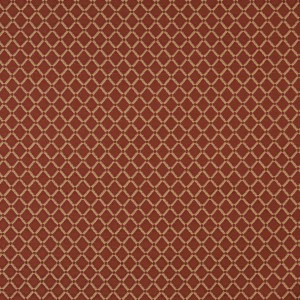 Orange, Red And Gold Polka Dot Diamond Contract Upholstery Fabric By The Yard