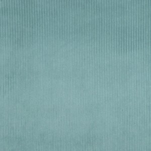 Teal Corduroy Striped Velvet Upholstery Fabric By The Yard