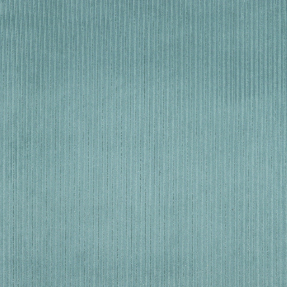 Teal Corduroy Striped Velvet Upholstery Fabric By The Yard 1