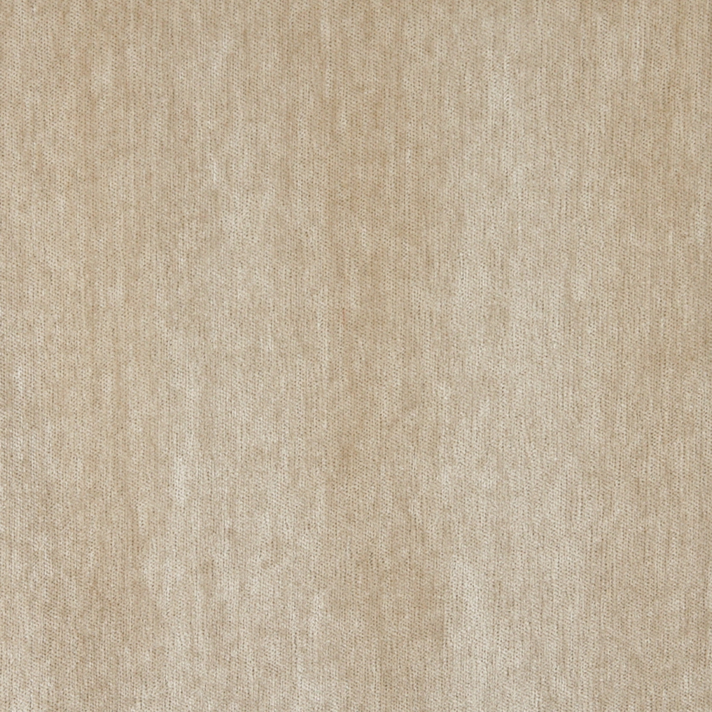 Cream Solid Soft Chenille Upholstery Fabric By The Yard 1