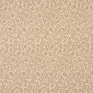 F422 Beige And Tan Floral Matelasse Reversible Upholstery Fabric By The Yard