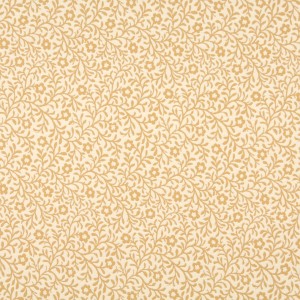 F424 Gold And Beige Floral Matelasse Reversible Upholstery Fabric By The Yard