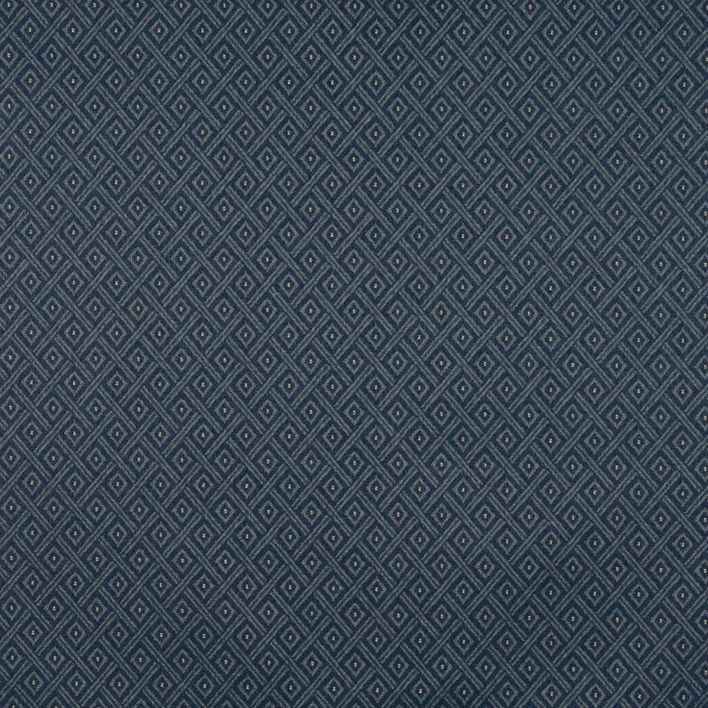 Navy Blue, Diamond Crypton Contract Grade Upholstery Fabric By The Yard 1