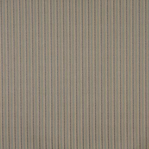 Beige And Blue, Striped Crypton Contract Grade Upholstery Fabric By The Yard