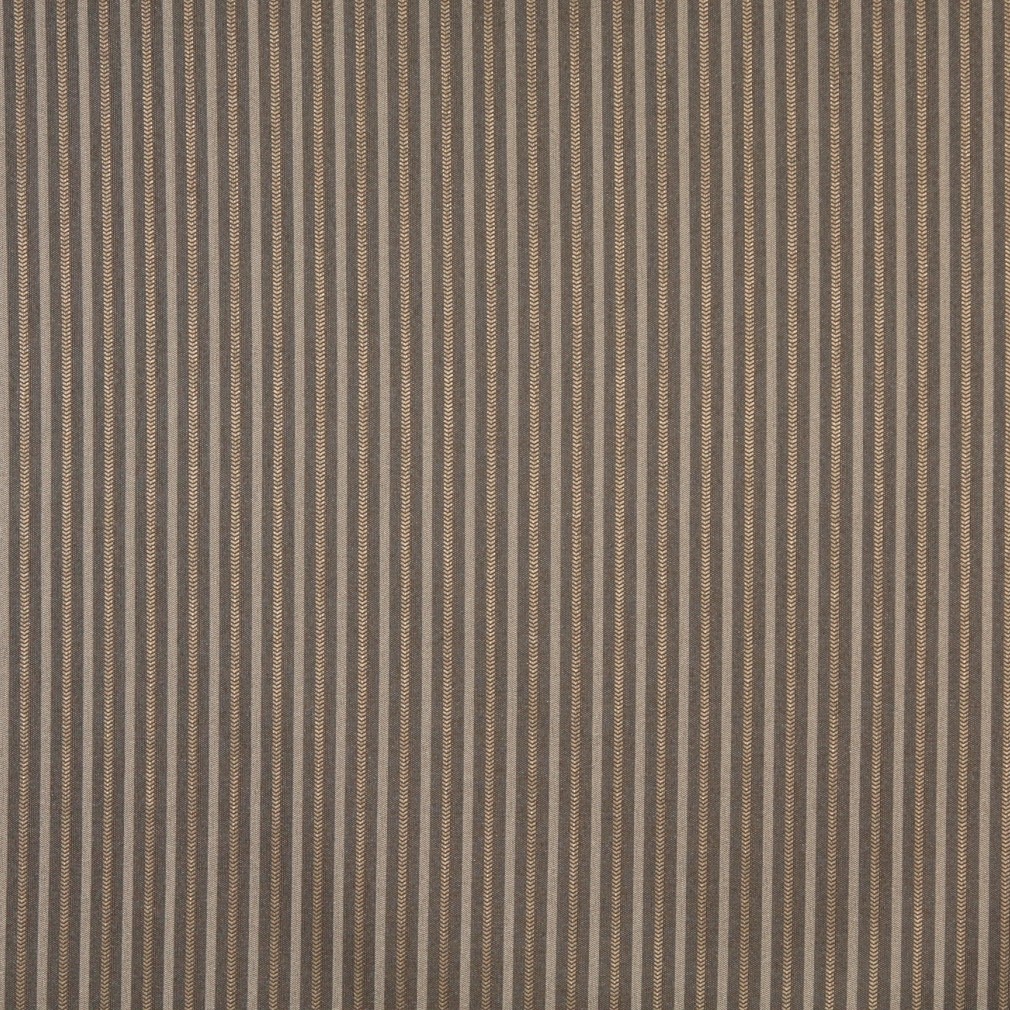 Brown, Striped Crypton Contract Grade Upholstery Fabric By The Yard 1