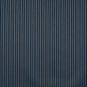 Navy Blue, Striped Crypton Contract Grade Upholstery Fabric By The Yard