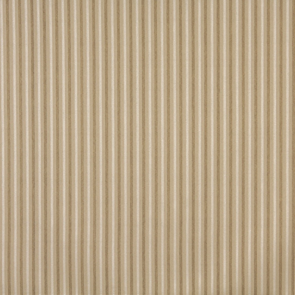 Beige, Striped Crypton Contract Grade Upholstery Fabric By The Yard 1