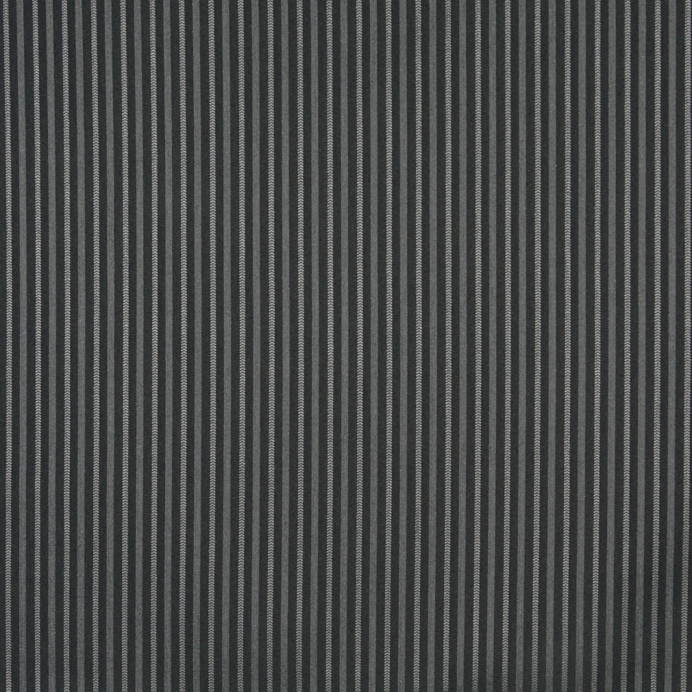 Grey, Striped Crypton Contract Grade Upholstery Fabric By The Yard 1
