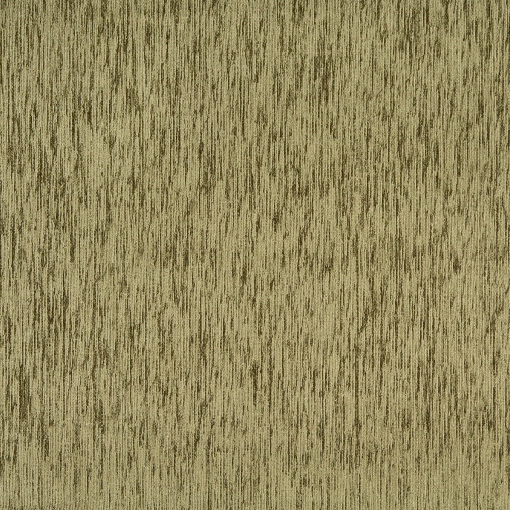 Moss Green, Textured Solid Chenille Upholstery Fabric By The Yard 1