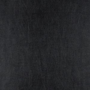 Black, Smooth Emu Upholstery Faux Leather By The Yard